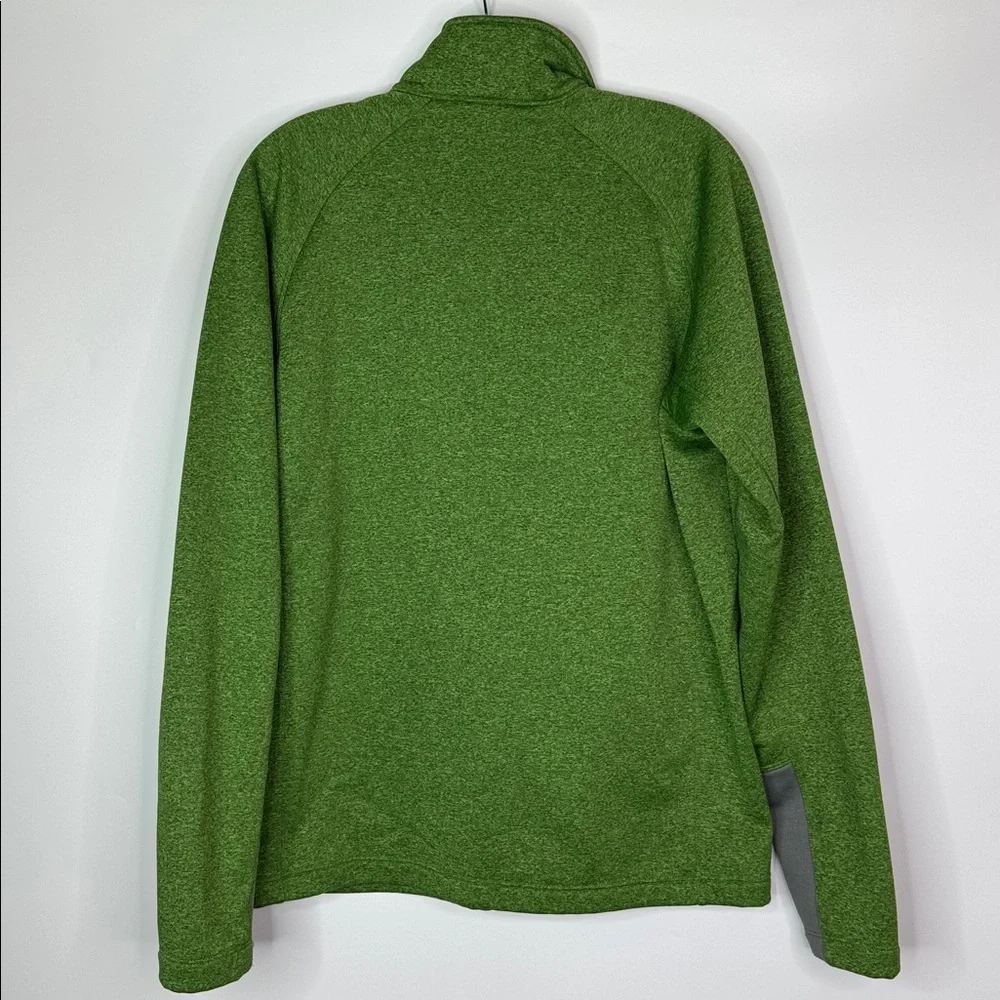 The North Face Green Full Zip Sweatshirt Size Medium